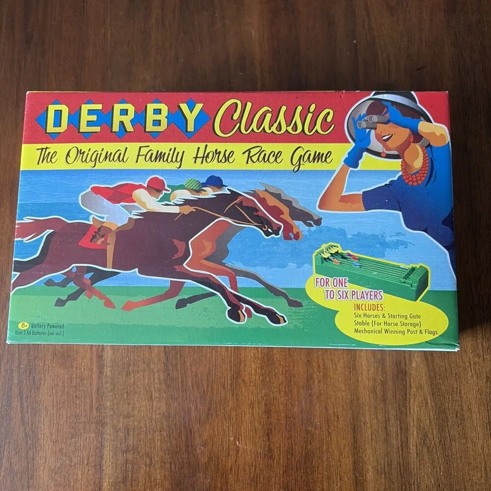 Westminster Derby Classic Horse Racing Game New Family Game Night NIB